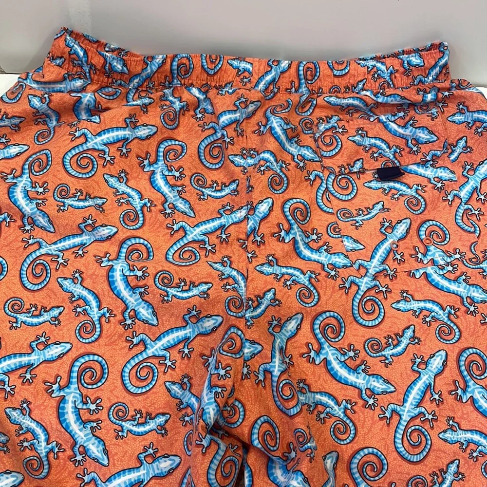 Vineyard Vines Red and Blue Swim Trunks